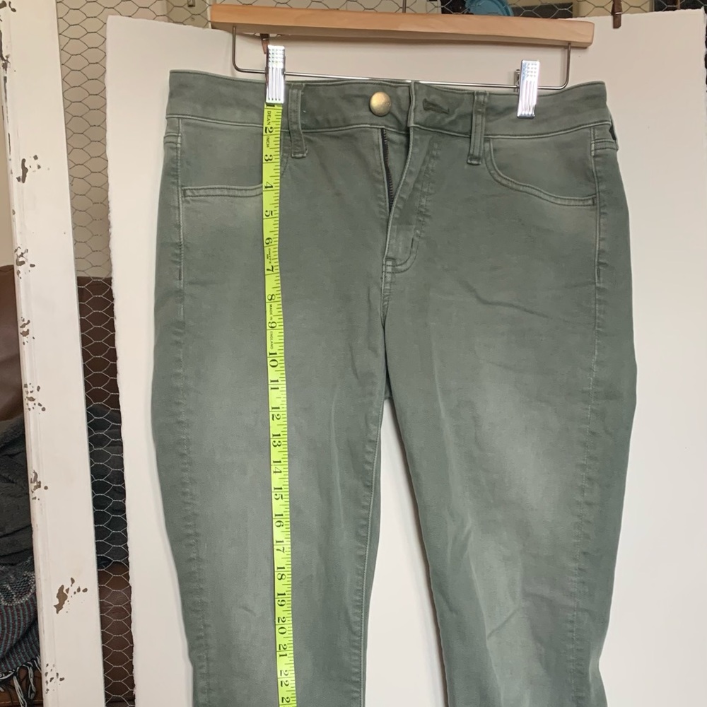 American Eagle Seafoam Green Jeggings